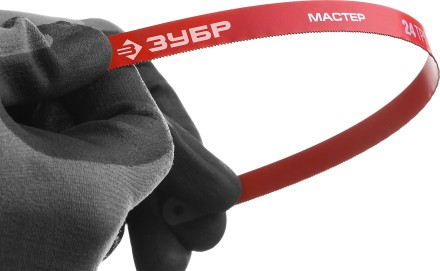Полотно ЗУБР &quot;МАСТЕР&quot; по металлу 24 TPI  (шаг 1.0мм), Универсальное, 50шт 15853-24-50 купить в Ноябрьске