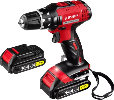 Дрель-шуруповерт 2 АКБ ДА-14.4-2-Ли КНМ2 серия МАСТЕР купить в Ноябрьске
