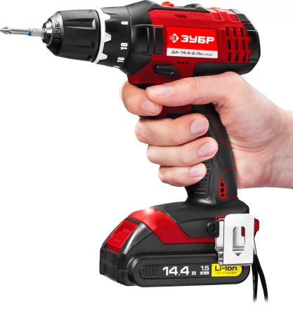 Дрель-шуруповерт 2 АКБ ДА-14.4-2-Ли КНМ2 серия МАСТЕР купить в Ноябрьске