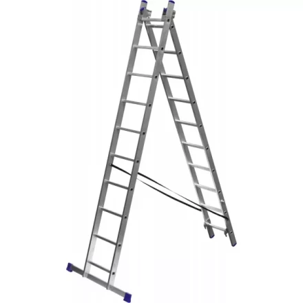 Лестница ЗУБР универсальная, двухсекционная со стабилизатором, 10 ступеней 38821-10 купить в Ноябрьске