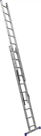 Лестница ЗУБР универсальная, двухсекционная со стабилизатором, 10 ступеней 38821-10 купить в Ноябрьске