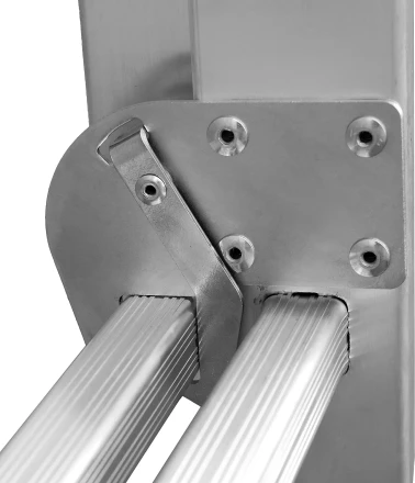 Лестница ЗУБР универсальная, двухсекционная со стабилизатором, 10 ступеней 38821-10 купить в Ноябрьске