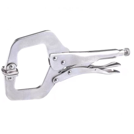 Зажим ручной увеличенный захват подвижные губки 270 мм Сибртех 18426 купить в Ноябрьске