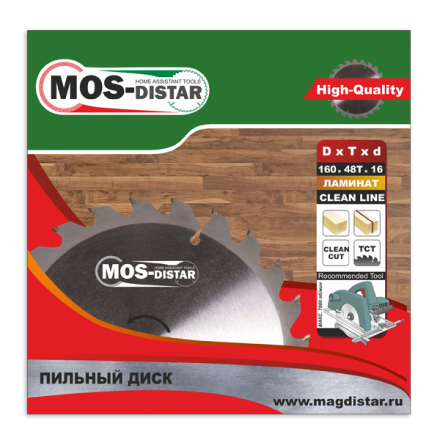 Пильный диск MOS-DISTAR (Cтандарт) ламинат PSL1604816 купить в Ноябрьске