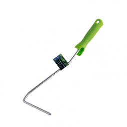 Ручка для мини-валиков 100-150 мм D ручки 6 мм удлиненная оцинкованная Сибртех 80576