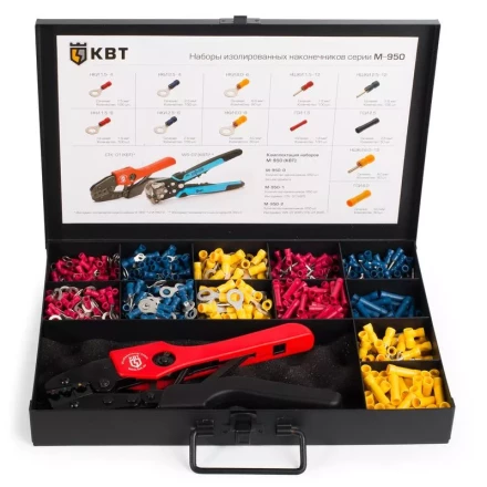Набор изолированных наконечников М-950-1 КВТ купить в Ноябрьске