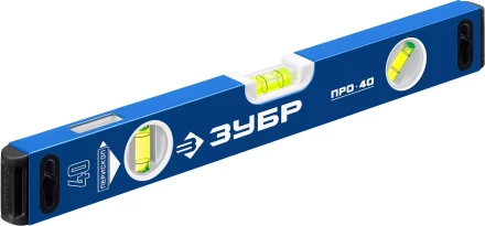 ЗУБР ПРО, 400 мм, уровень с усиленным профилем, Профессионал (34590-040) купить в Ноябрьске