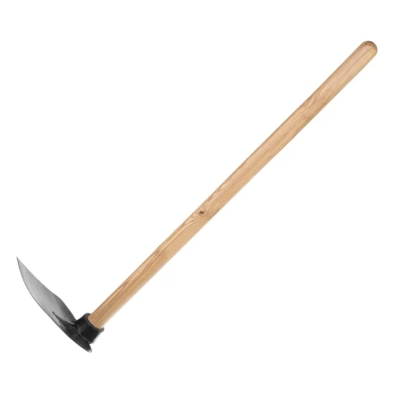 Кетмень Сибртех, 175 х 265 х 900 мм, цельнокованый, деревянный лакированный черенок, 62368 купить в Ноябрьске