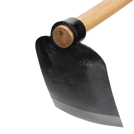 Кетмень Сибртех, 175 х 265 х 900 мм, цельнокованый, деревянный лакированный черенок, 62368 купить в Ноябрьске