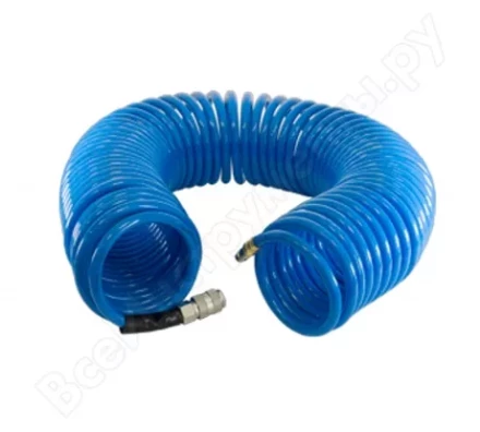Шланг спиральный с фитингами рапид полиуретан 15 бар 6х10 мм 15 м Fubag купить в Ноябрьске