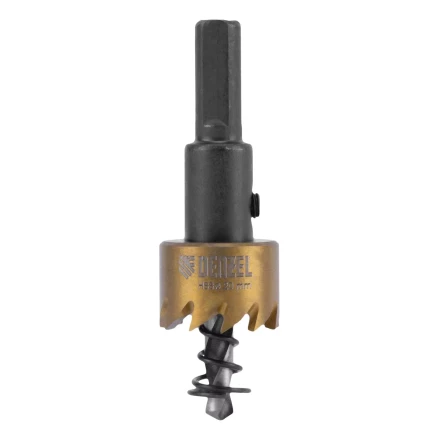 Коронка по металлу HSS, 20 мм, нитридтитановое покрытие Denzel 724101 купить в Ноябрьске