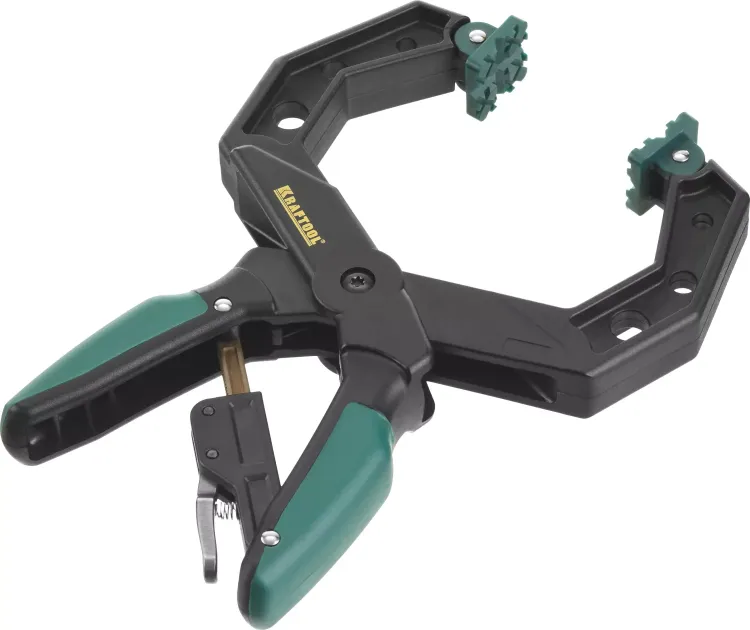 Струбцина KRAFTOOL "EcoKraft" ручная, пластиковый корпус, 0-100мм 32224-10 купить в Ноябрьске