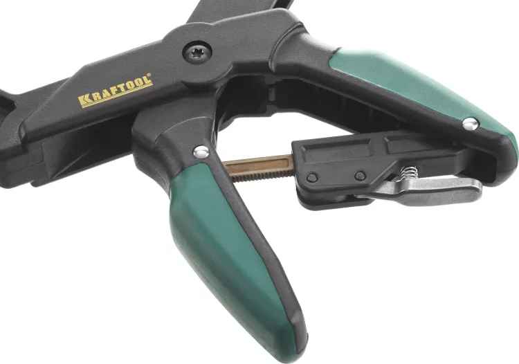 Струбцина KRAFTOOL "EcoKraft" ручная, пластиковый корпус, 0-100мм 32224-10 купить в Ноябрьске