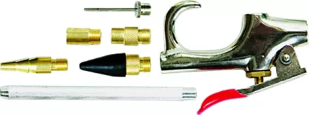 Набор продувочный пистолет пневмат. в комплекте с насадками 6 шт  MATRIX 57336 купить в Ноябрьске