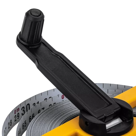 Рулетка геодезическая Denzel 30 м х 13 мм, открытый корпус, металлическая лента 31491 купить в Ноябрьске