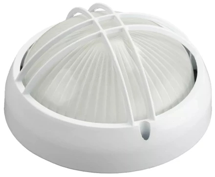 Светильник уличный СВЕТОЗАР &quot;ОРБИТА&quot; влагозащищенный, цвет белый, 60Вт SV-57311-W купить в Ноябрьске