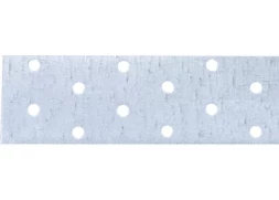 Лента перфорированная монтажная 2 мм LM 10 см х 10 м отверстие 4,5 - 5 мм цинк СИБРТЕХ 46547