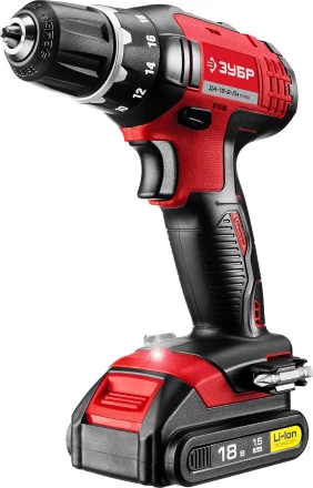 Дрель-шуруповерт 2 АКБ ДА-18-2-Ли КНМ2 серия МАСТЕР купить в Ноябрьске