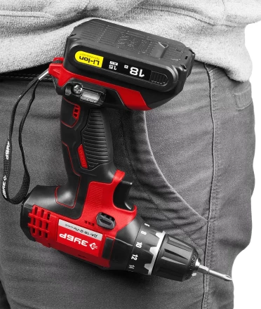 Дрель-шуруповерт 2 АКБ ДА-18-2-Ли КНМ2 серия МАСТЕР купить в Ноябрьске