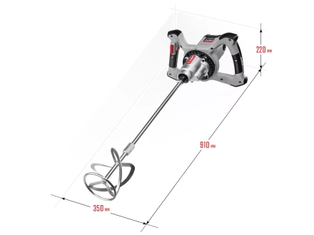 Миксер строительный 2 скорости МР-1400-2 серия МАСТЕР купить в Ноябрьске