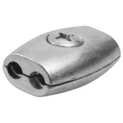 Зажим троса ЗУБР &quot;МАСТЕР&quot; &quot;Бочонок&quot;, 3мм, 2 шт 304456-03