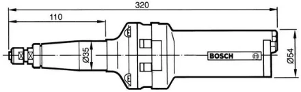 Шлифмашина BOSCH ПШМ пневматическая купить в Ноябрьске