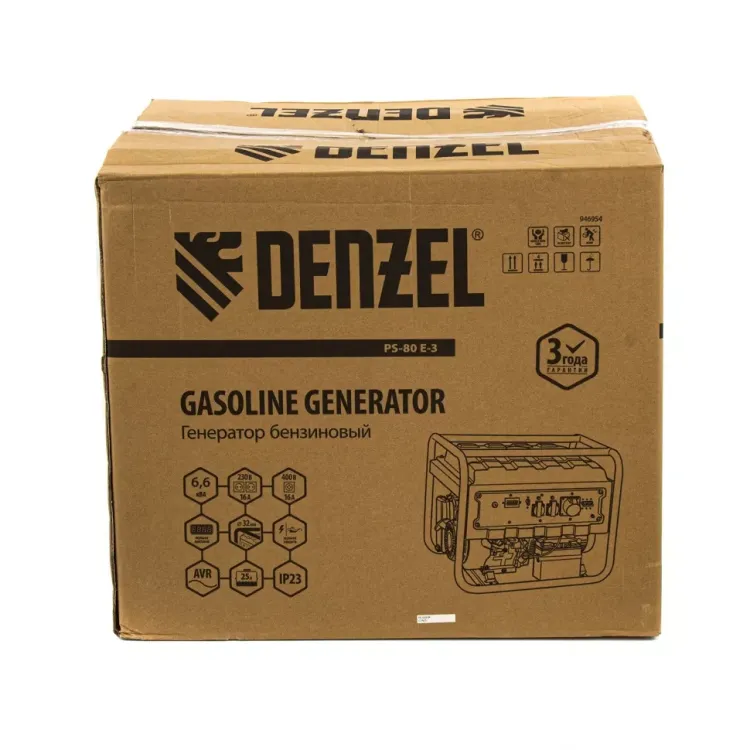 Генератор бензиновый Denzel PS 80 E-3 946954 купить в Ноябрьске