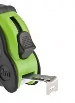 Рулетка Графит, обрезиненный корпус, амортизатор, 3 м х 16 мм  СИБРТЕХ 32530 купить в Ноябрьске