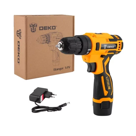 Дрель аккумуляторная DEKO Banger 12V SET1, 063-4129 купить в Ноябрьске