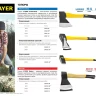 Топор-колун STAYER "PROFESSIONAL" кованый с двухкомпонентной фиберглассовой рукояткой, "ушастый", 1кг/450мм 20623-10 купить в Ноябрьске