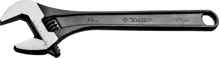 ЗУБР 375/40 мм, разводной ключ (27251-37) купить в Ноябрьске