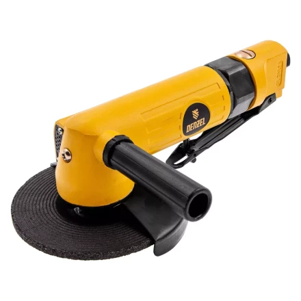 Пневматическая углошлифовальная машина Denzel 57477 AG125, 11000 об/мин, 125 мм, 186 л/мин купить в Ноябрьске