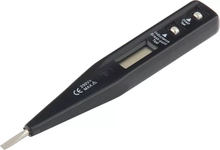 Тестер напряжения 12–220 В жидкокристаллический дисплей SPARTA 130805 купить в Ноябрьске