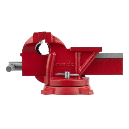Тиски слесарные, 125 мм, поворотные, с наковальней// Matrix 18601 купить в Ноябрьске
