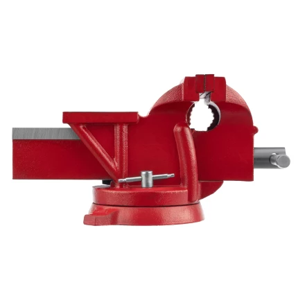 Тиски слесарные, 125 мм, поворотные, с наковальней// Matrix 18601 купить в Ноябрьске