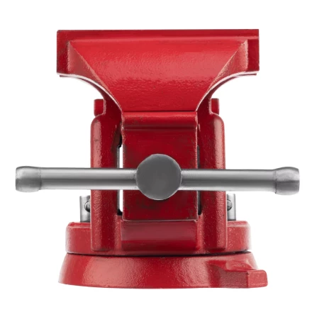 Тиски слесарные, 125 мм, поворотные, с наковальней// Matrix 18601 купить в Ноябрьске