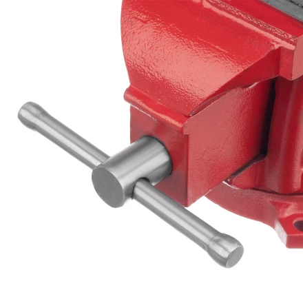 Тиски слесарные, 125 мм, поворотные, с наковальней// Matrix 18601 купить в Ноябрьске