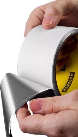 Алюминиевая лента, STAYER Professional 12268-50-50, до 120°С, 50мкм, 50мм х 50м 12268-50-50 купить в Ноябрьске