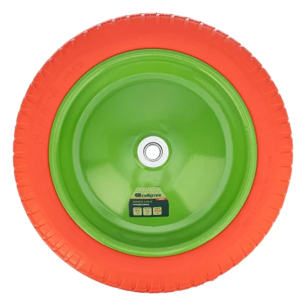 Колесо полиуретановое Сибртех 3.00-8, длина оси 90 мм, подшипник 16 мм, 689755 купить в Ноябрьске