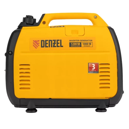 Генератор инверторный Denzel GT-1200iS, 1.2 кВт, 230 В, бак 2.4 л, закрытый корпус, ручной старт купить в Ноябрьске