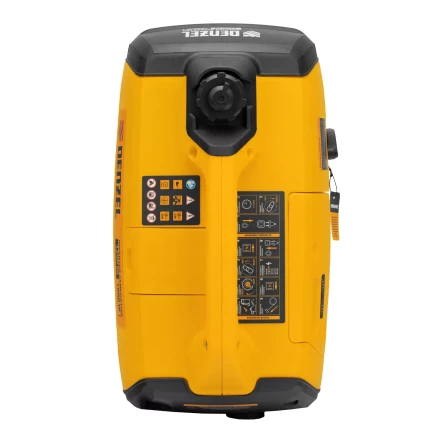 Генератор инверторный Denzel GT-1200iS, 1.2 кВт, 230 В, бак 2.4 л, закрытый корпус, ручной старт купить в Ноябрьске