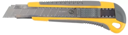 Нож STAYER &quot;MASTER&quot; с выдвижным сегмент. лезвием, пластмассовый, 18мм 0916 купить в Ноябрьске