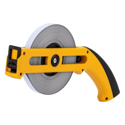 Рулетка геодезическая 50 м х 13 мм Denzel 31492, открытый корпус, металлическая лента купить в Ноябрьске