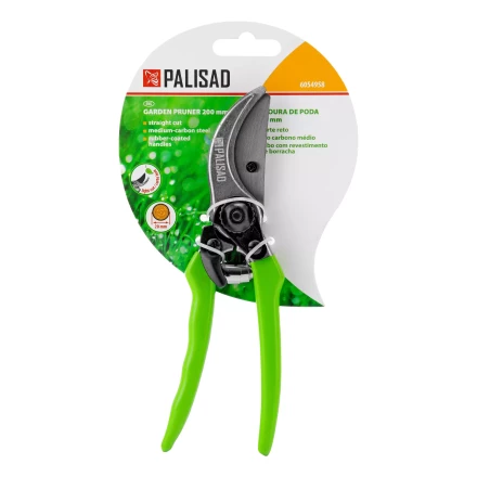 Секатор прямого реза Palisad, 200 мм, металлические обрезиненные рукоятки, 6054958 купить в Ноябрьске