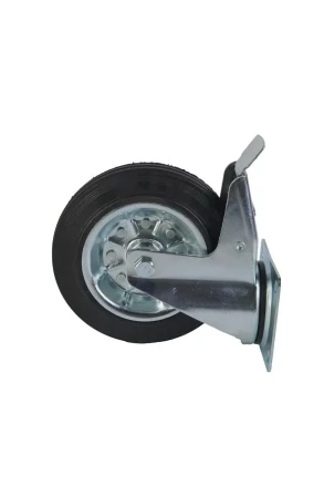 Колесо поворотное усиленное резина SRCB 80 200 мм с тормозом 1027198 купить в Ноябрьске