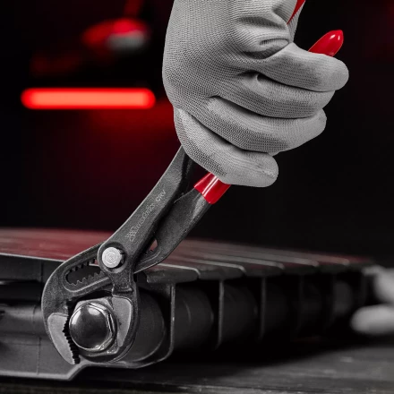 Клещи переставные 300 мм Matrix 17927, кнопочный механизм, хром-ванадий, обливные рукоятки купить в Ноябрьске