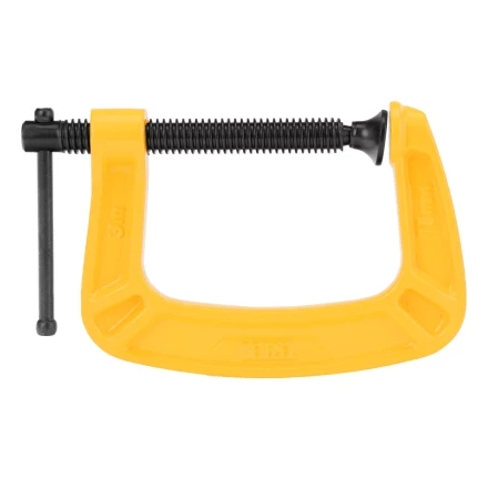 Струбцина G-образная Denzel, усиленная, 75 мм, 20642 купить в Ноябрьске