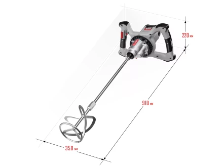 Миксер строительный 2 скорости МР-1600-2 серия МАСТЕР купить в Ноябрьске