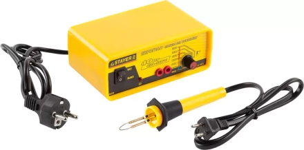 Станция STAYER &quot;EXPERT&quot; для выжигания (Пирограф), 2 сменных жала, температурный режим 450-750 °С, 40Вт 45228 купить в Ноябрьске