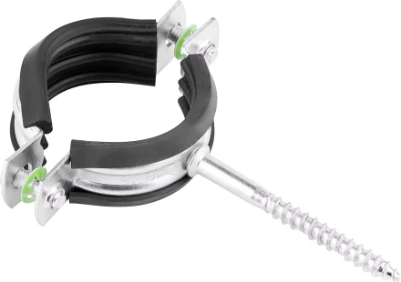 ЗУБР. Хомут трубный оцинкованный, с шурупом, 1 1/4&quot;, 1шт 37854-40-46-1 купить в Ноябрьске